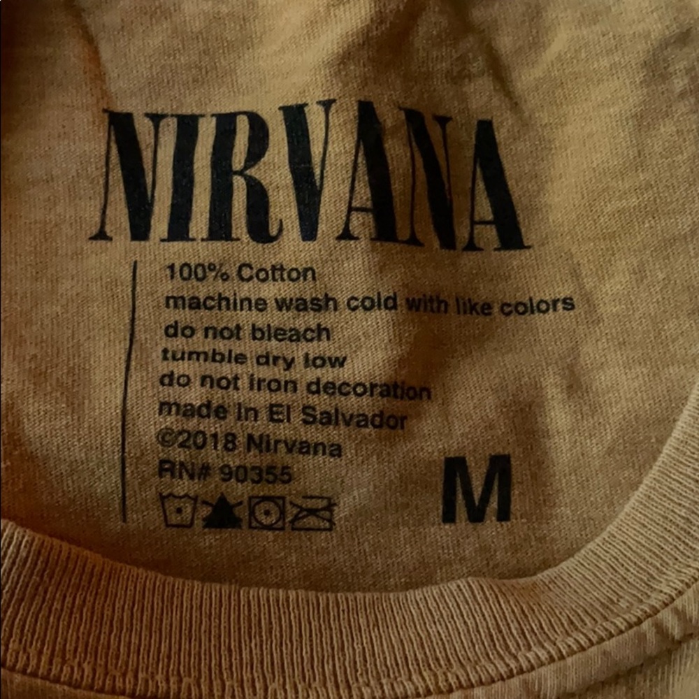 Nirvana Shirt - Picture 2 of 2